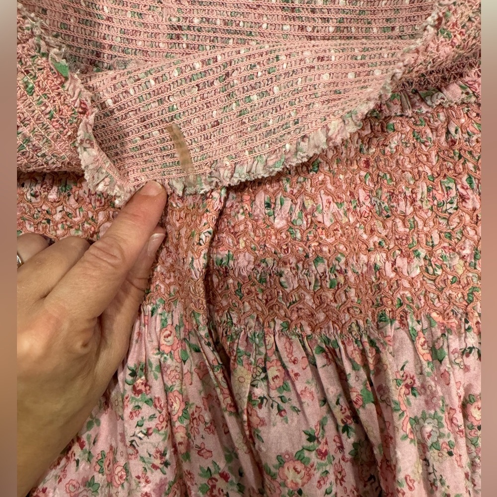 🎀 $10 or 3 / $25 🛍️ Boutique Floral, Tiered, Ruffle, A-line Mini-Skirt, M - NEW! - Picture 3 of 4